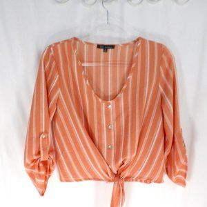 Kaii Los Angeles Striped Blouses Size S